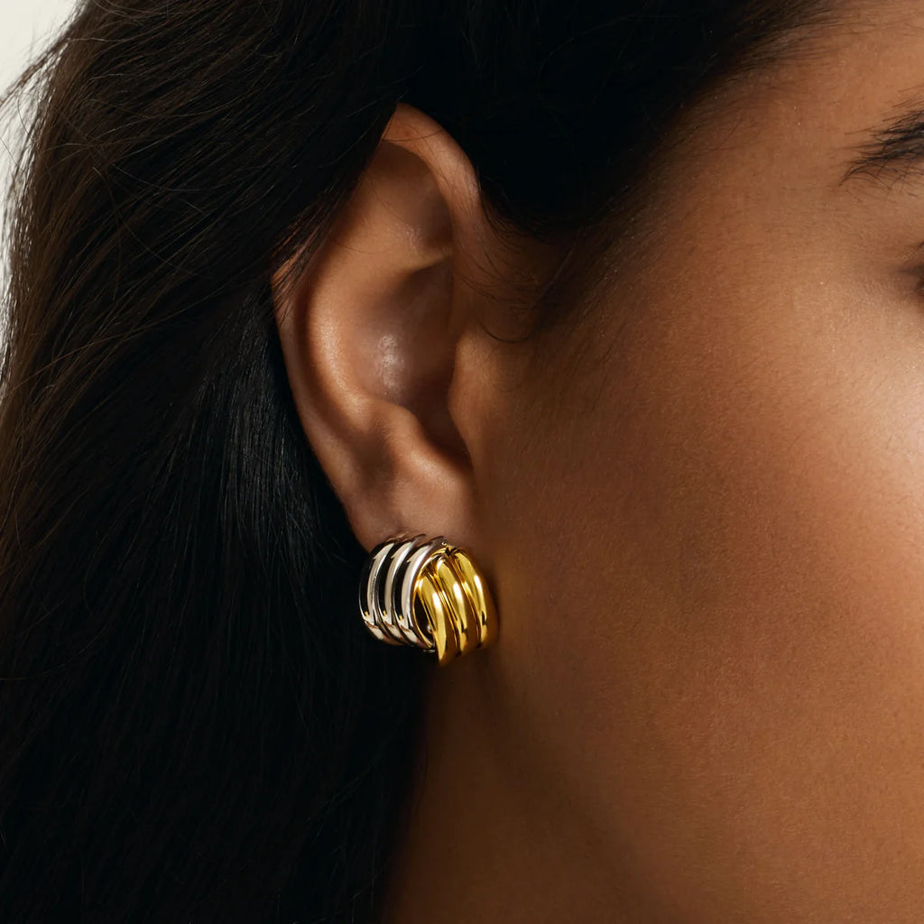 Dual Knot Earrings
