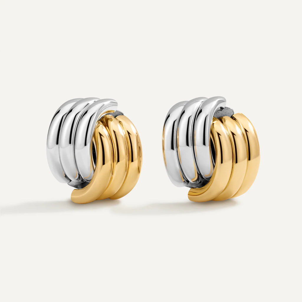 Dual Knot Earrings