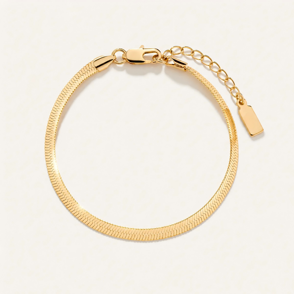 Herringbone Chain Bracelet