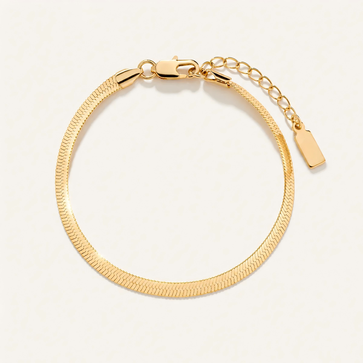 Herringbone Chain Bracelet