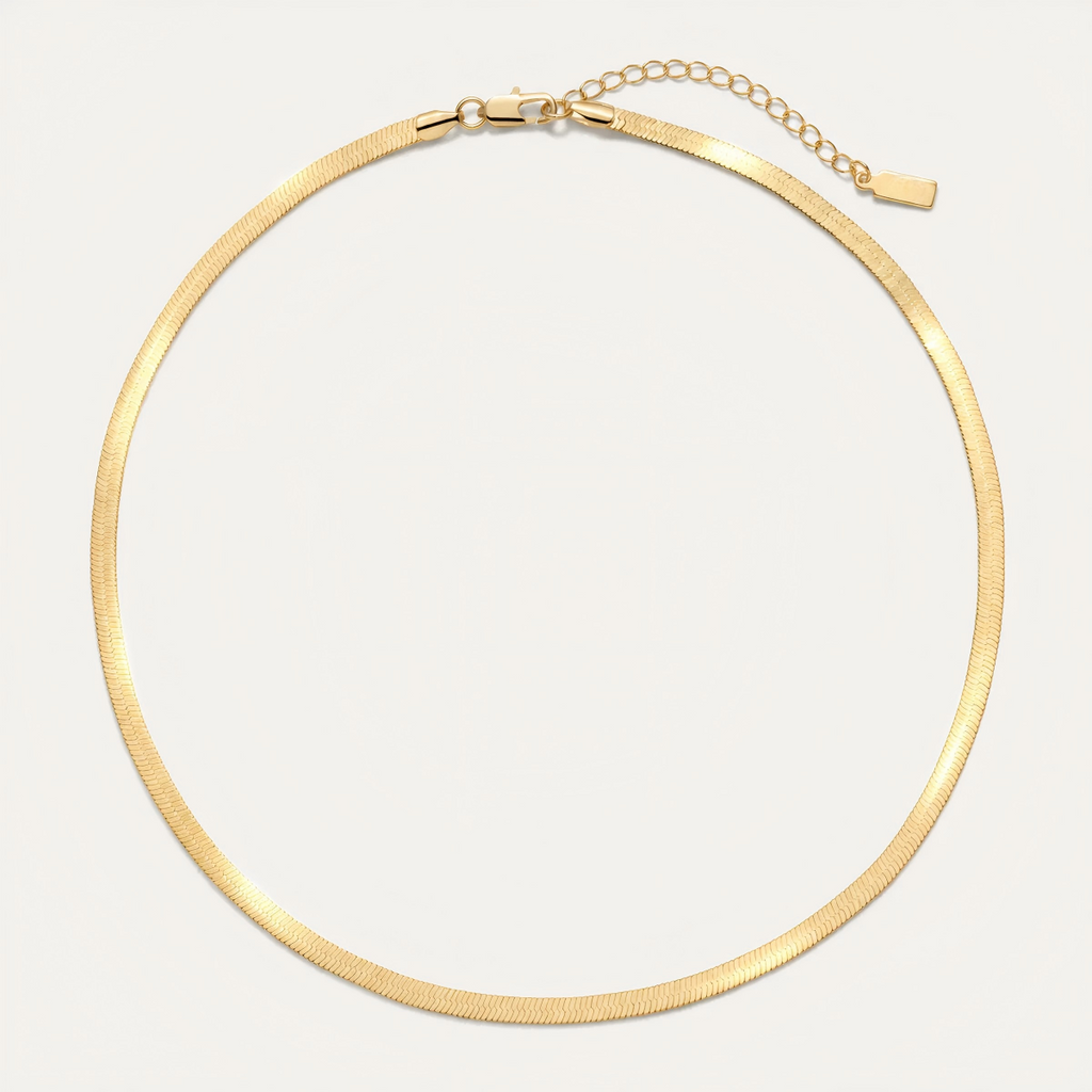Herringbone Chain Necklace